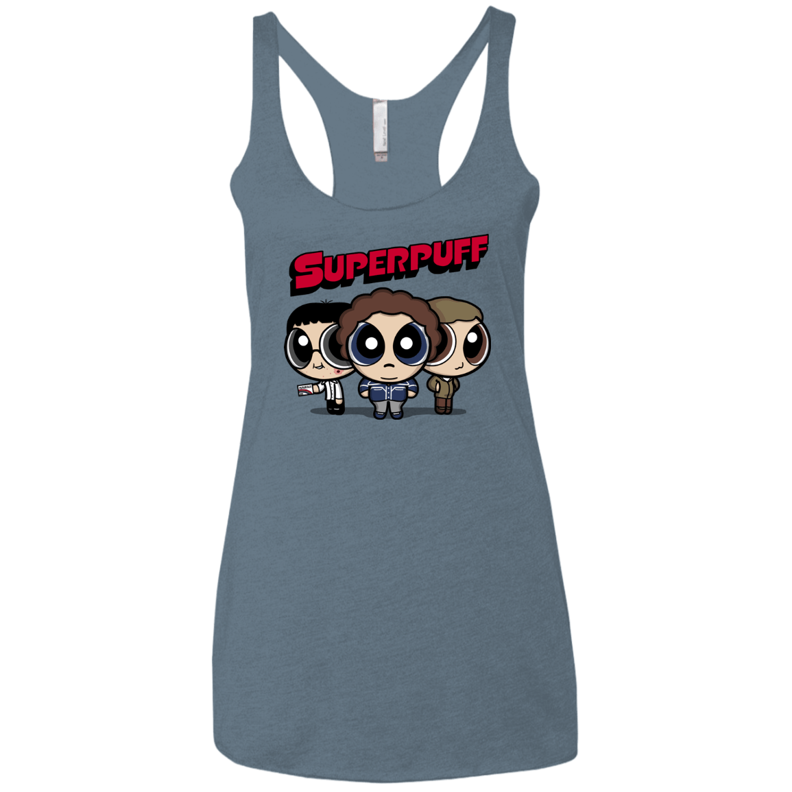 Superpuff Women's Triblend Racerback Tank