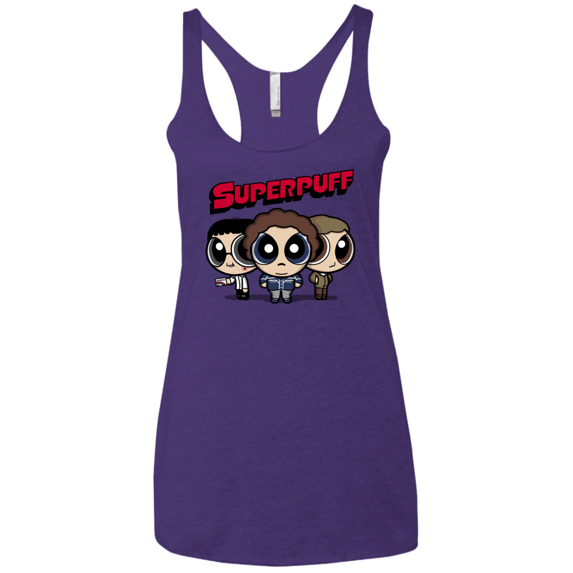 Superpuff Women's Triblend Racerback Tank