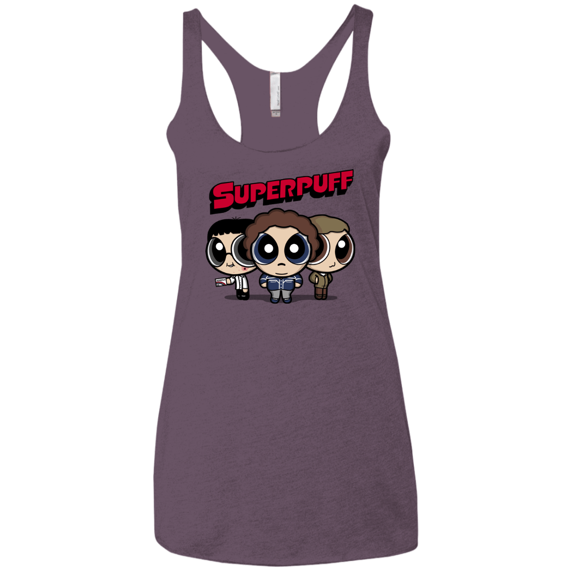 Superpuff Women's Triblend Racerback Tank
