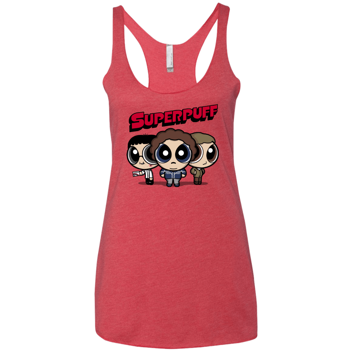 Superpuff Women's Triblend Racerback Tank