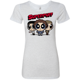 T-Shirts Heather White / S Superpuff Women's Triblend T-Shirt