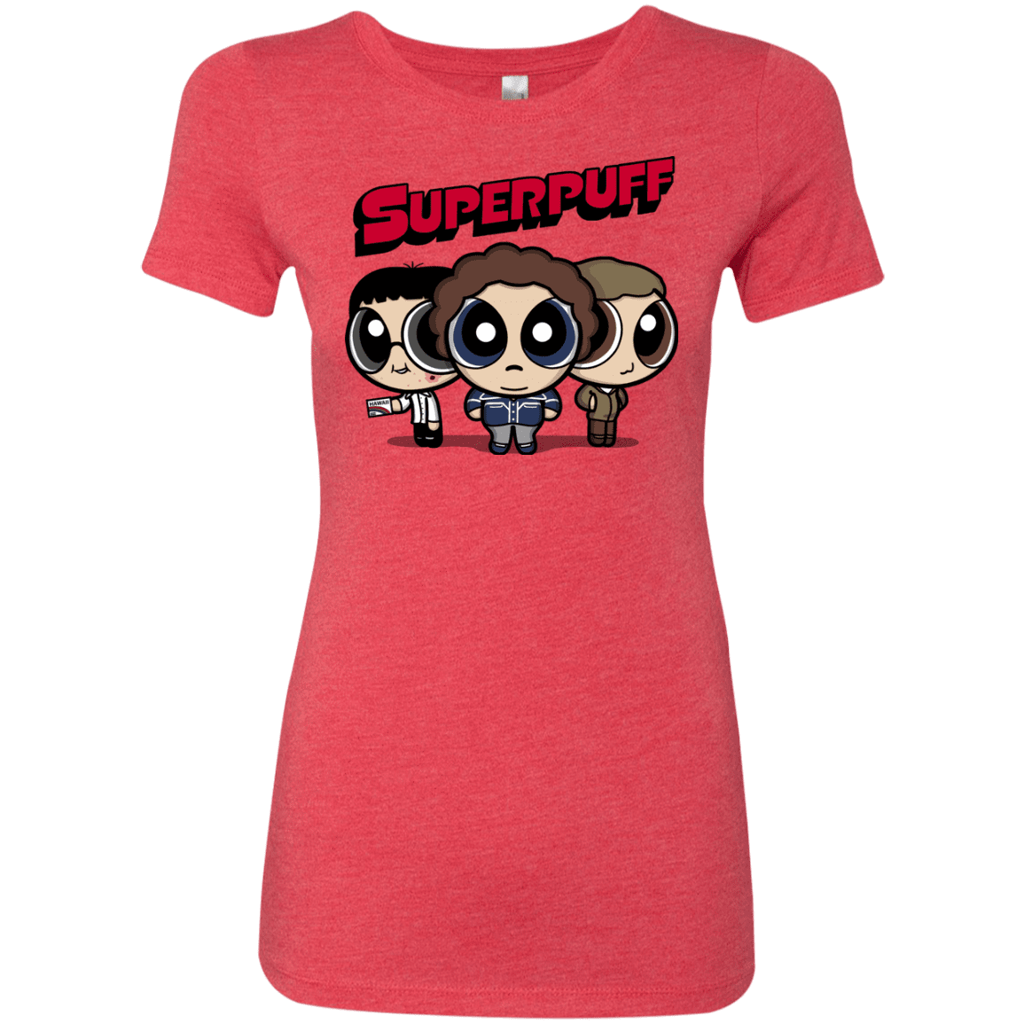 T-Shirts Vintage Red / S Superpuff Women's Triblend T-Shirt