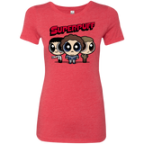 T-Shirts Vintage Red / S Superpuff Women's Triblend T-Shirt