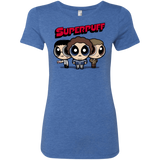T-Shirts Vintage Royal / S Superpuff Women's Triblend T-Shirt