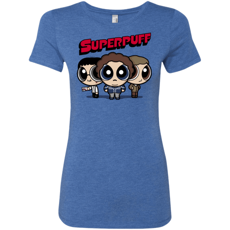 T-Shirts Vintage Royal / S Superpuff Women's Triblend T-Shirt
