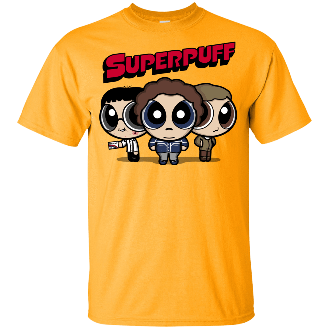 T-Shirts Gold / YXS Superpuff Youth T-Shirt