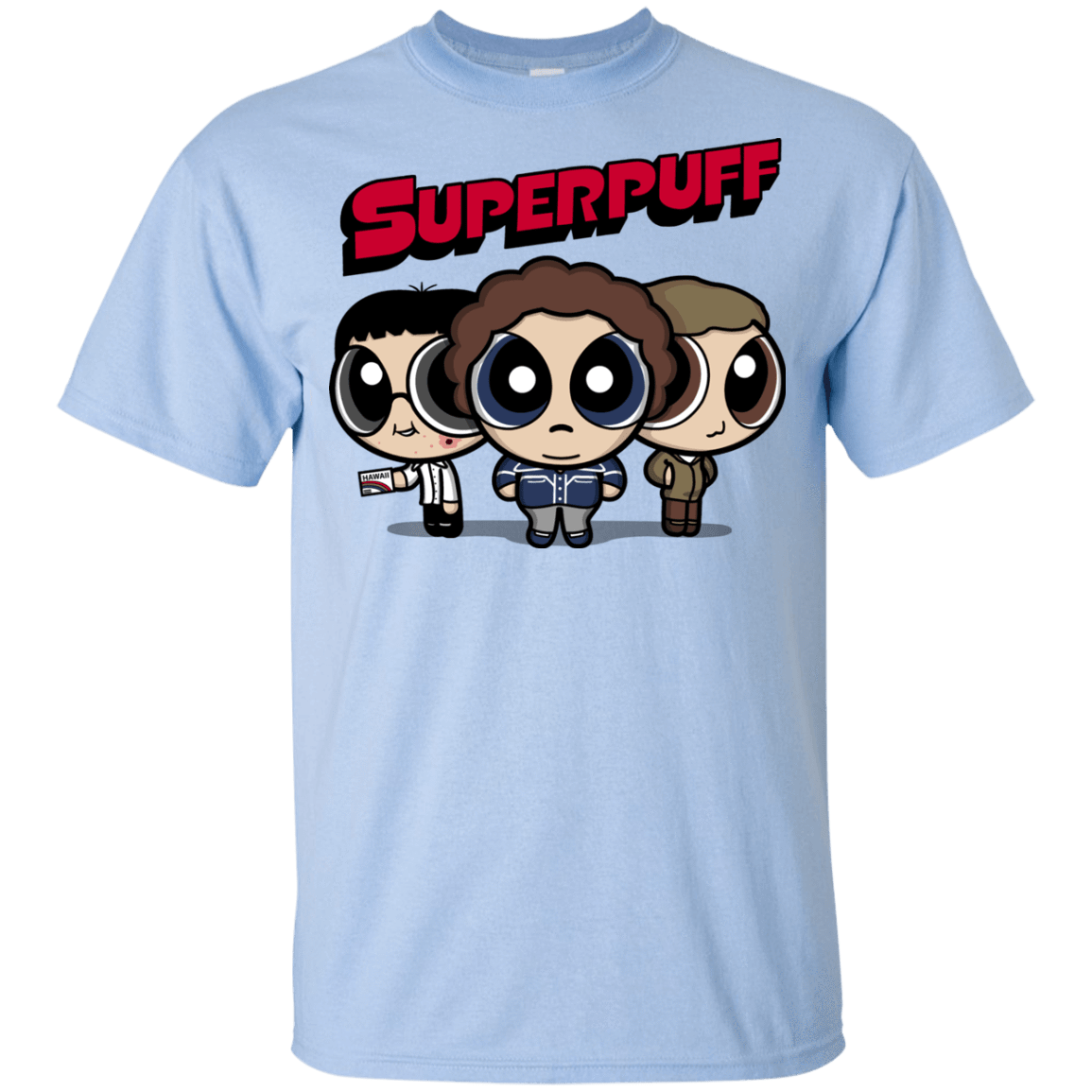 T-Shirts Light Blue / YXS Superpuff Youth T-Shirt