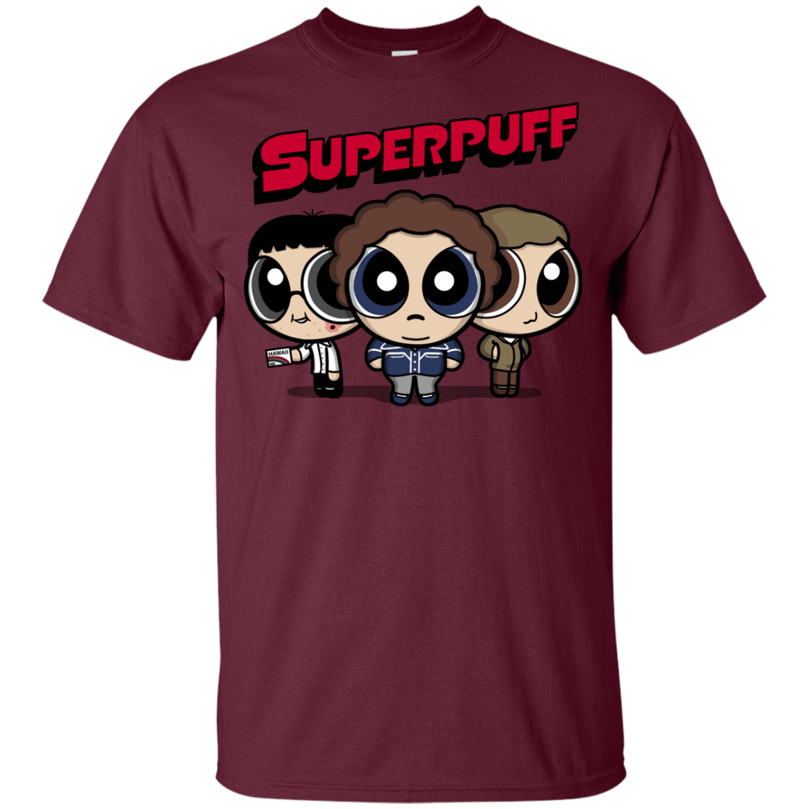 T-Shirts Maroon / YXS Superpuff Youth T-Shirt
