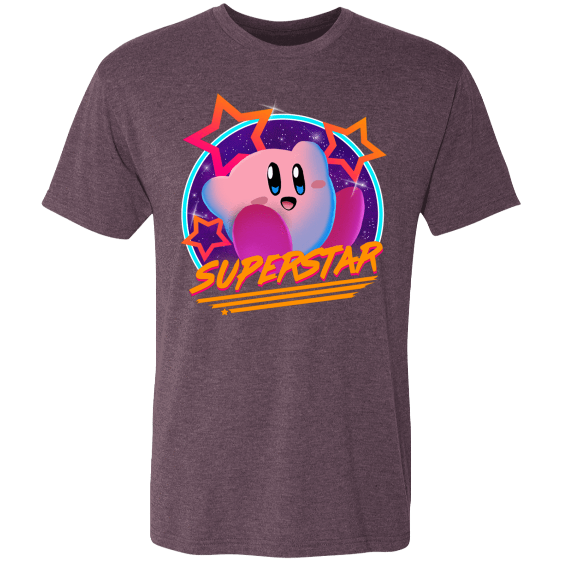 T-Shirts Vintage Purple / S Superstar Men's Triblend T-Shirt