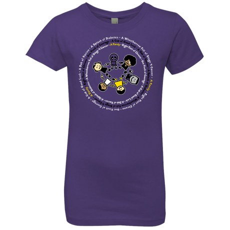 T-Shirts Purple Rush / YXS Support Family Girls Premium T-Shirt