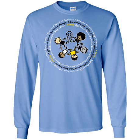 Support Family Men's Long Sleeve T-Shirt