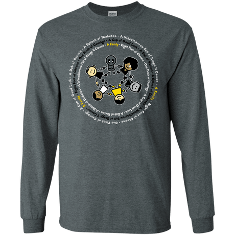 Support Family Men's Long Sleeve T-Shirt