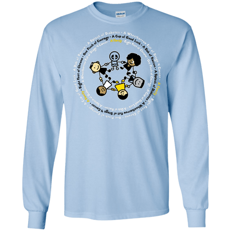 Support Family Men's Long Sleeve T-Shirt