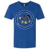 T-Shirts Royal / X-Small Support Family Men's Premium V-Neck