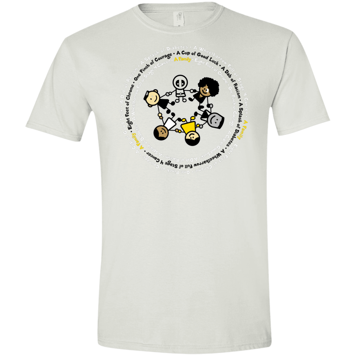 Support Family Men's Semi-Fitted Softstyle