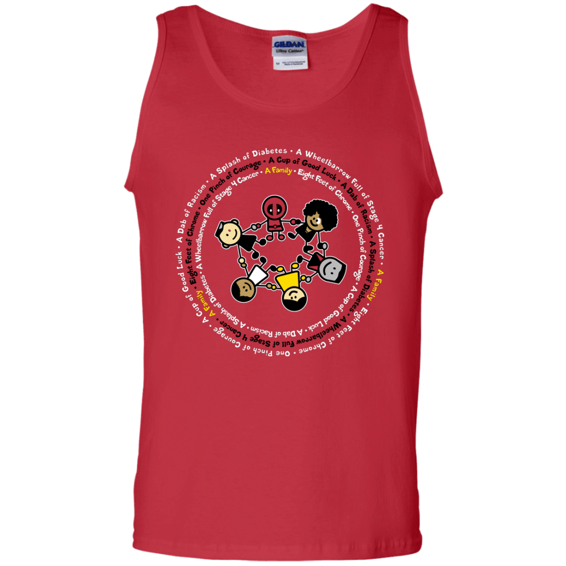 Support Family Men's Tank Top