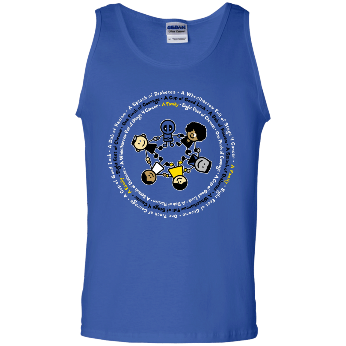 Support Family Men's Tank Top