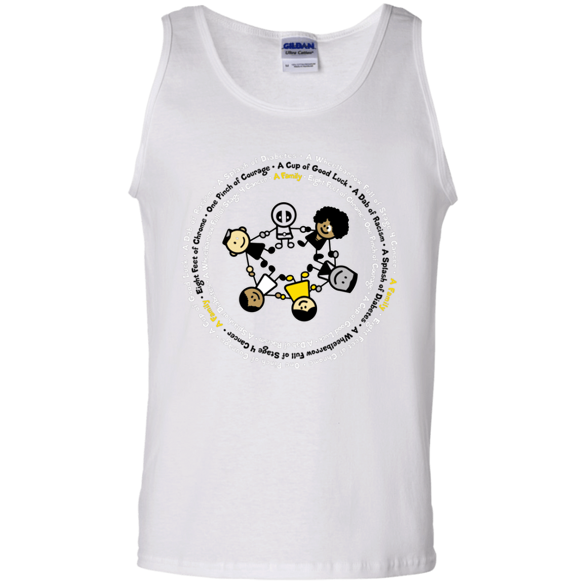 Support Family Men's Tank Top