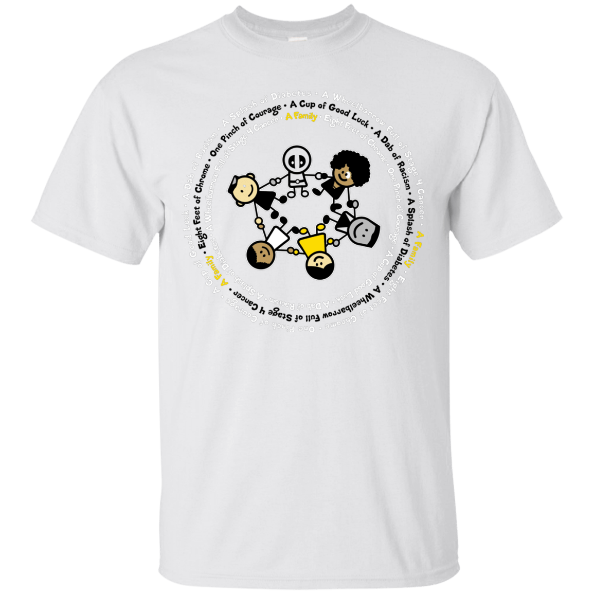 T-Shirts White / S Support Family T-Shirt