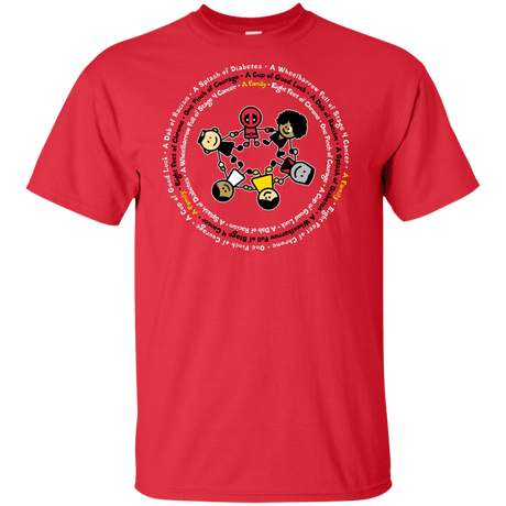 T-Shirts Red / XLT Support Family Tall T-Shirt
