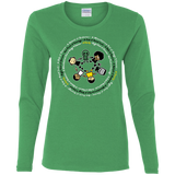 T-Shirts Irish Green / S Support Family Women's Long Sleeve T-Shirt