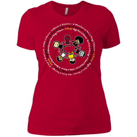 T-Shirts Red / X-Small Support Family Women's Premium T-Shirt