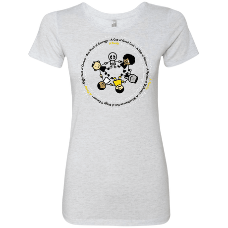 T-Shirts Heather White / S Support Family Women's Triblend T-Shirt