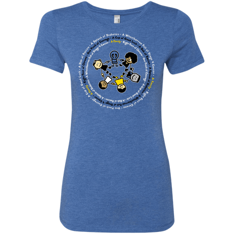 T-Shirts Vintage Royal / S Support Family Women's Triblend T-Shirt