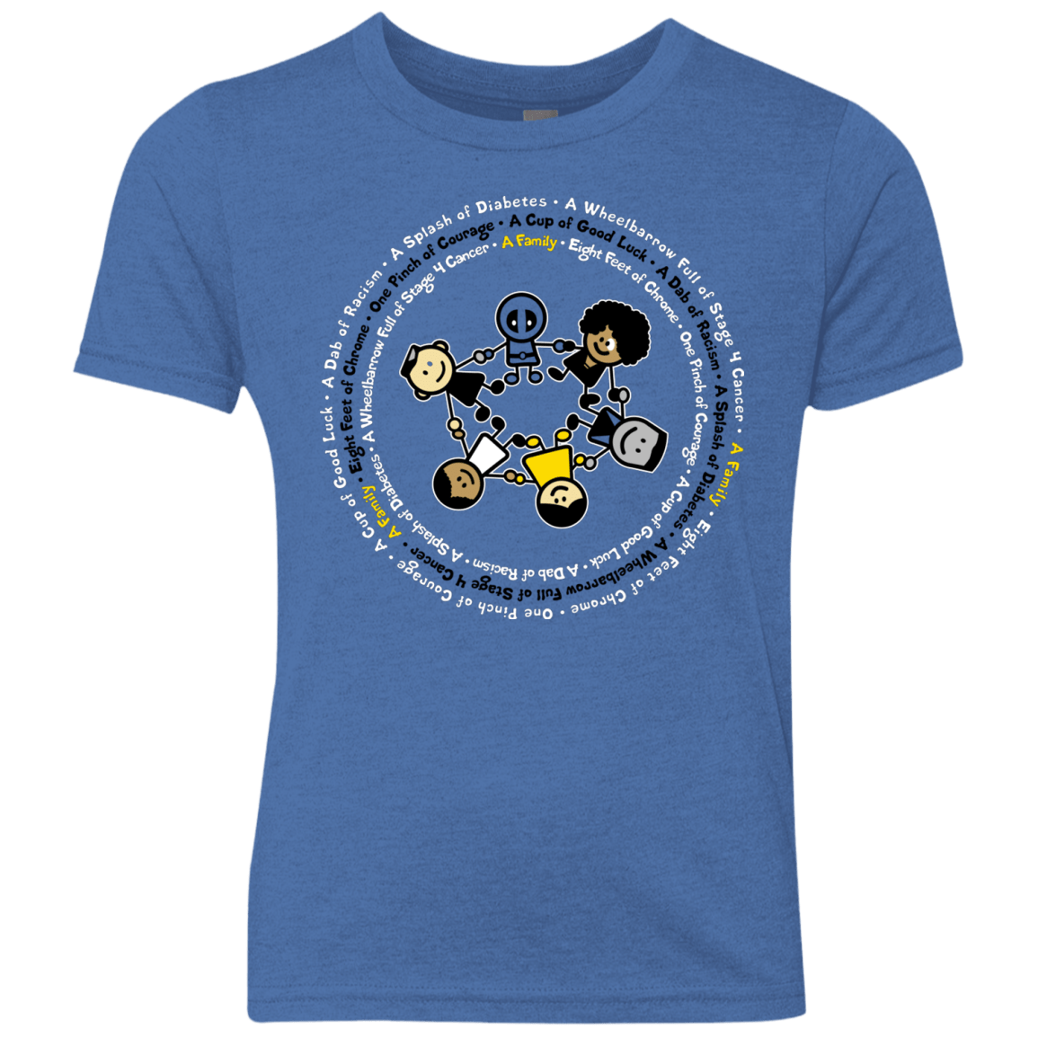 Support Family Youth Triblend T-Shirt