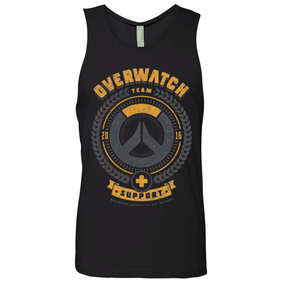 T-Shirts Black / Small Support Team Men's Premium Tank Top