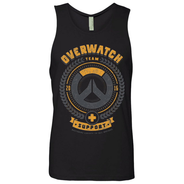 T-Shirts Black / Small Support Team Men's Premium Tank Top