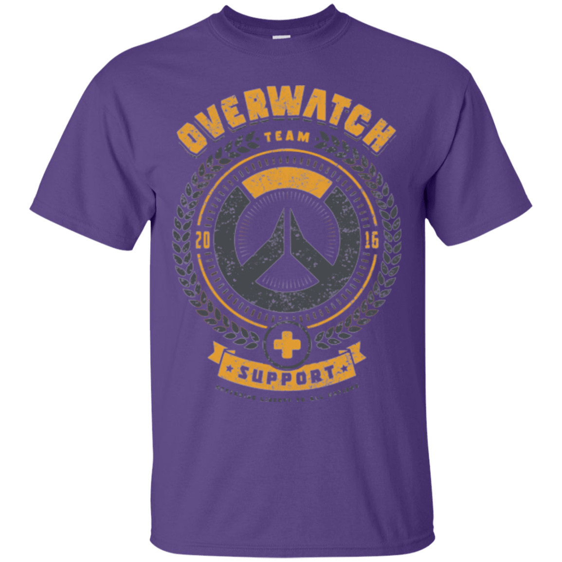 T-Shirts Purple / Small Support Team T-Shirt