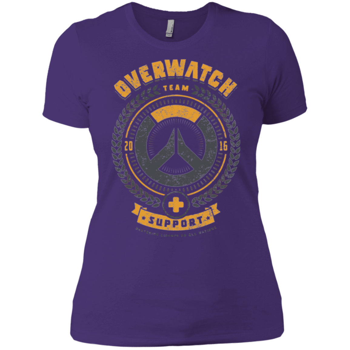 T-Shirts Purple / X-Small Support Team Women's Premium T-Shirt