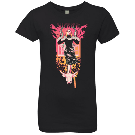T-Shirts Black / YXS Supreme Girls Premium T-Shirt