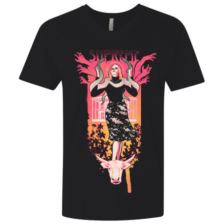 T-Shirts Black / X-Small Supreme Men's Premium V-Neck