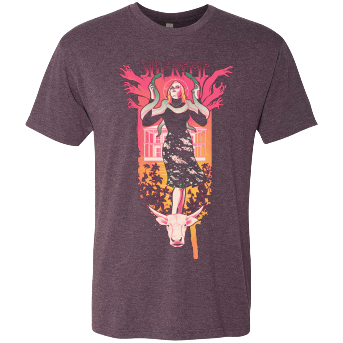 T-Shirts Vintage Purple / Small Supreme Men's Triblend T-Shirt