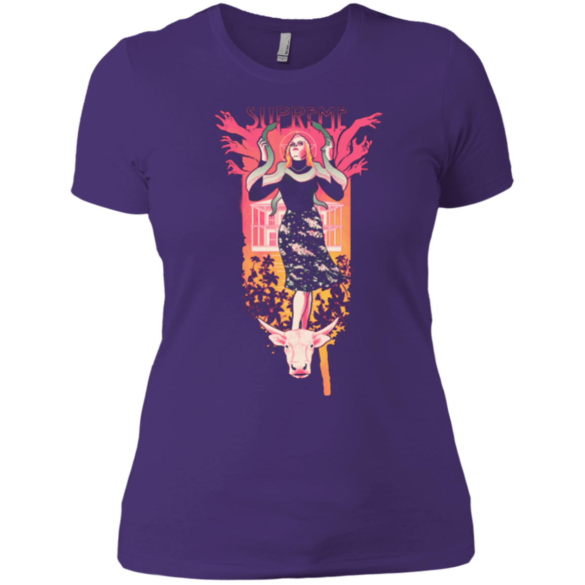 T-Shirts Purple / X-Small Supreme Women's Premium T-Shirt