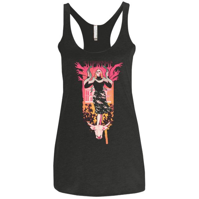 T-Shirts Vintage Black / X-Small Supreme Women's Triblend Racerback Tank