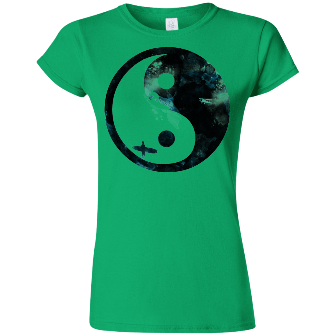 T-Shirts Irish Green / S Surfin' Junior Slimmer-Fit T-Shirt