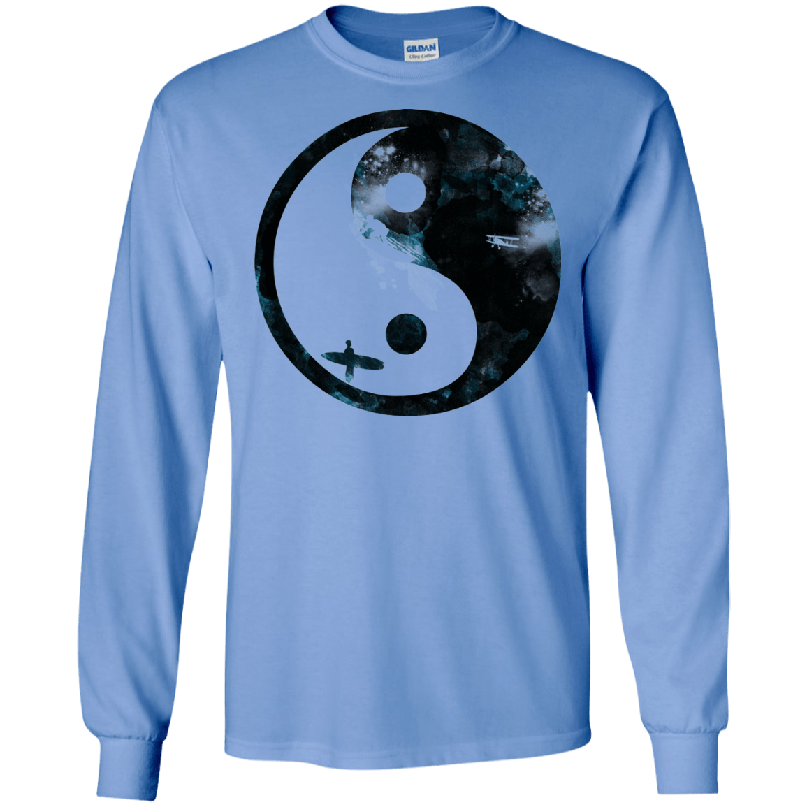 Surfin' Men's Long Sleeve T-Shirt