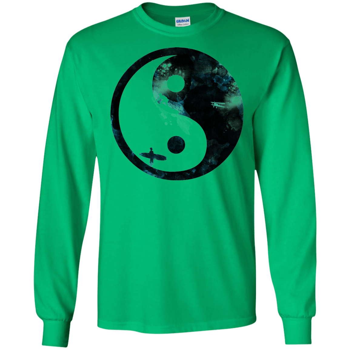 Surfin' Men's Long Sleeve T-Shirt