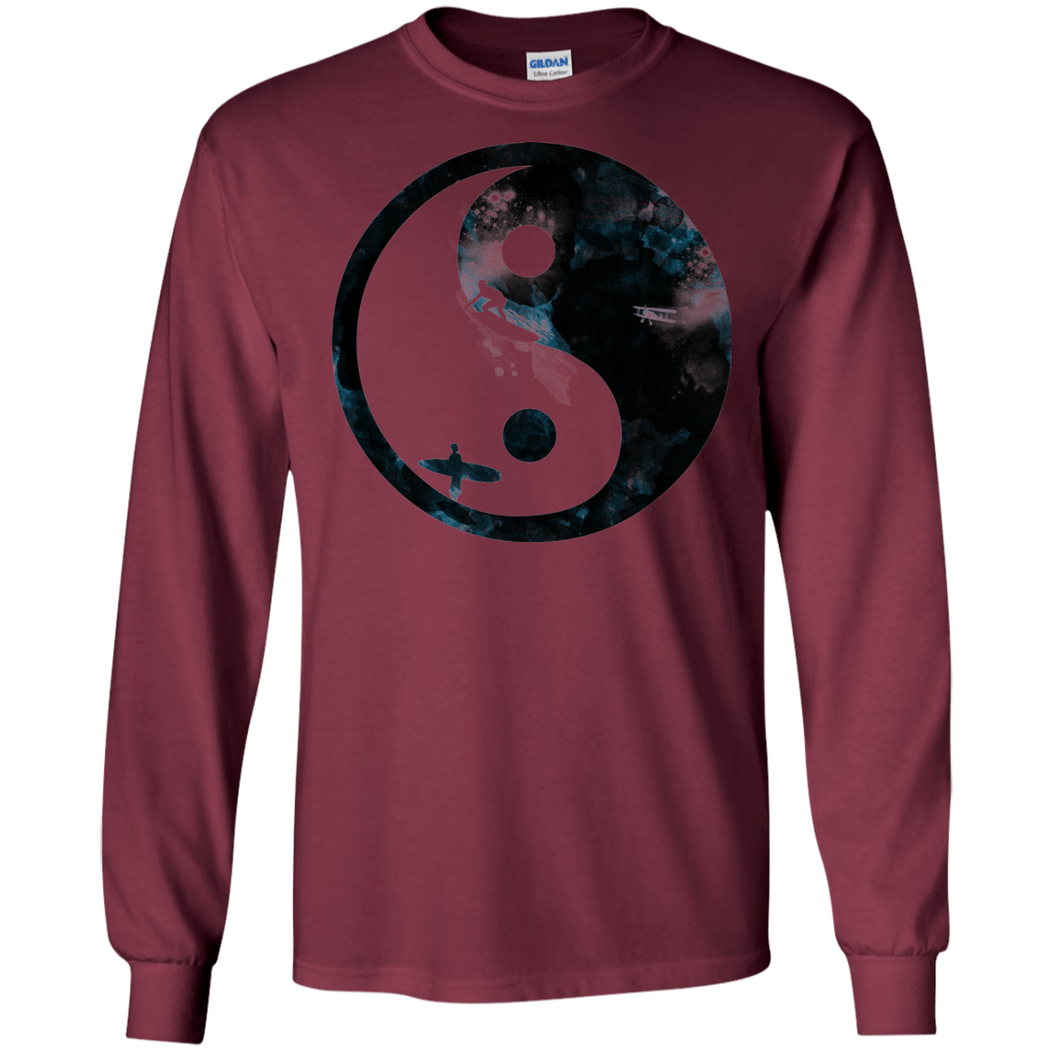 Surfin' Men's Long Sleeve T-Shirt