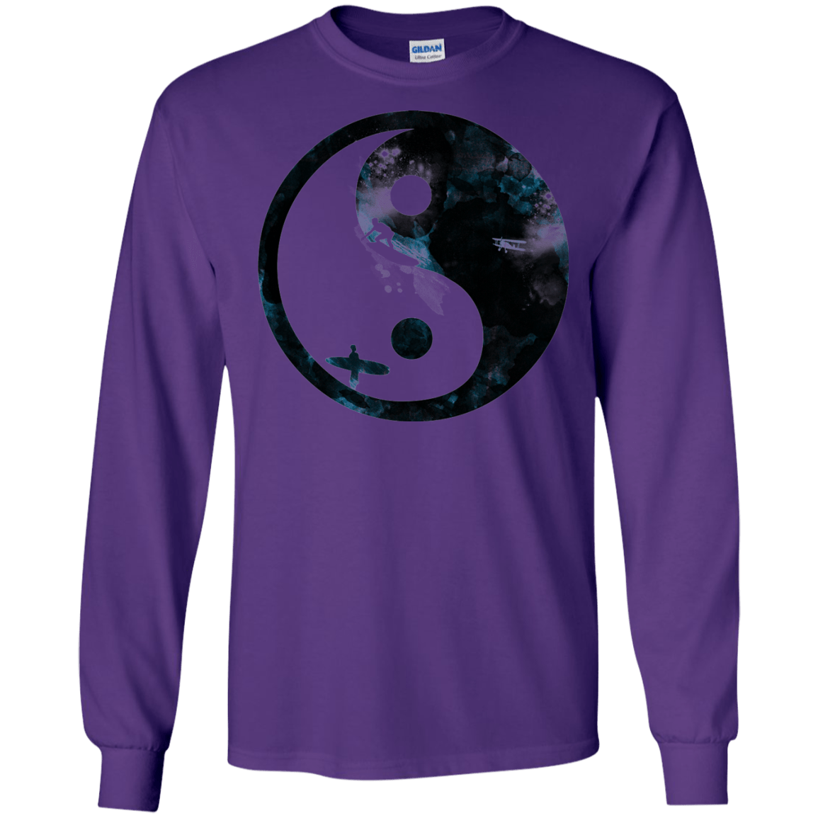 Surfin' Men's Long Sleeve T-Shirt