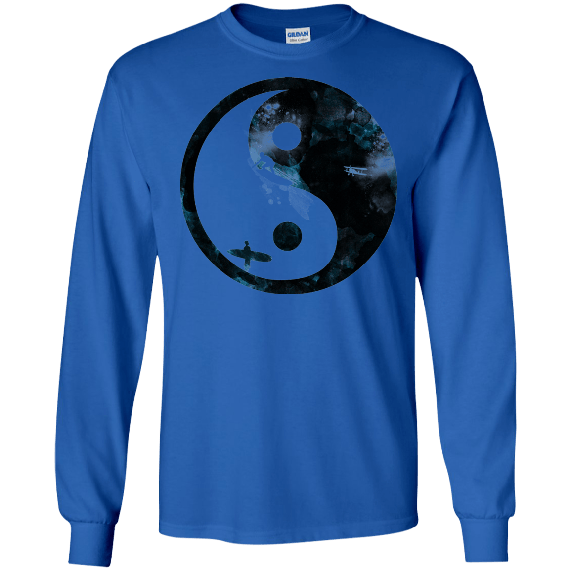 Surfin' Men's Long Sleeve T-Shirt