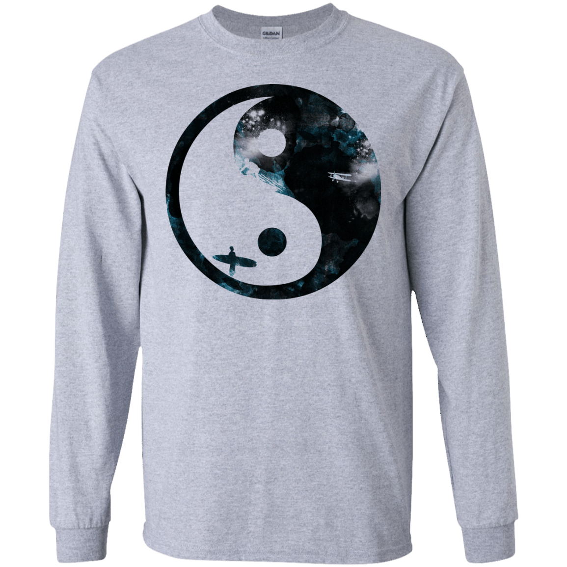 Surfin' Men's Long Sleeve T-Shirt