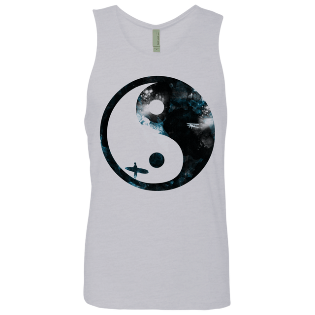 T-Shirts Heather Grey / S Surfin' Men's Premium Tank Top