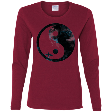 T-Shirts Cardinal / S Surfin' Women's Long Sleeve T-Shirt
