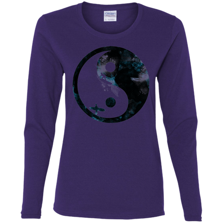 T-Shirts Purple / S Surfin' Women's Long Sleeve T-Shirt
