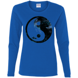 T-Shirts Royal / S Surfin' Women's Long Sleeve T-Shirt