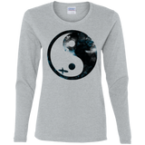 T-Shirts Sport Grey / S Surfin' Women's Long Sleeve T-Shirt